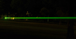 Puntero láser de diodo verde potente